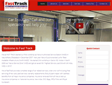 Tablet Screenshot of fasttrackmaruti.com
